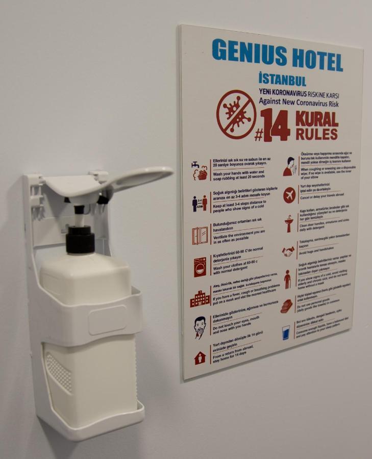 Genius Hotel Istanbul Bagian luar foto